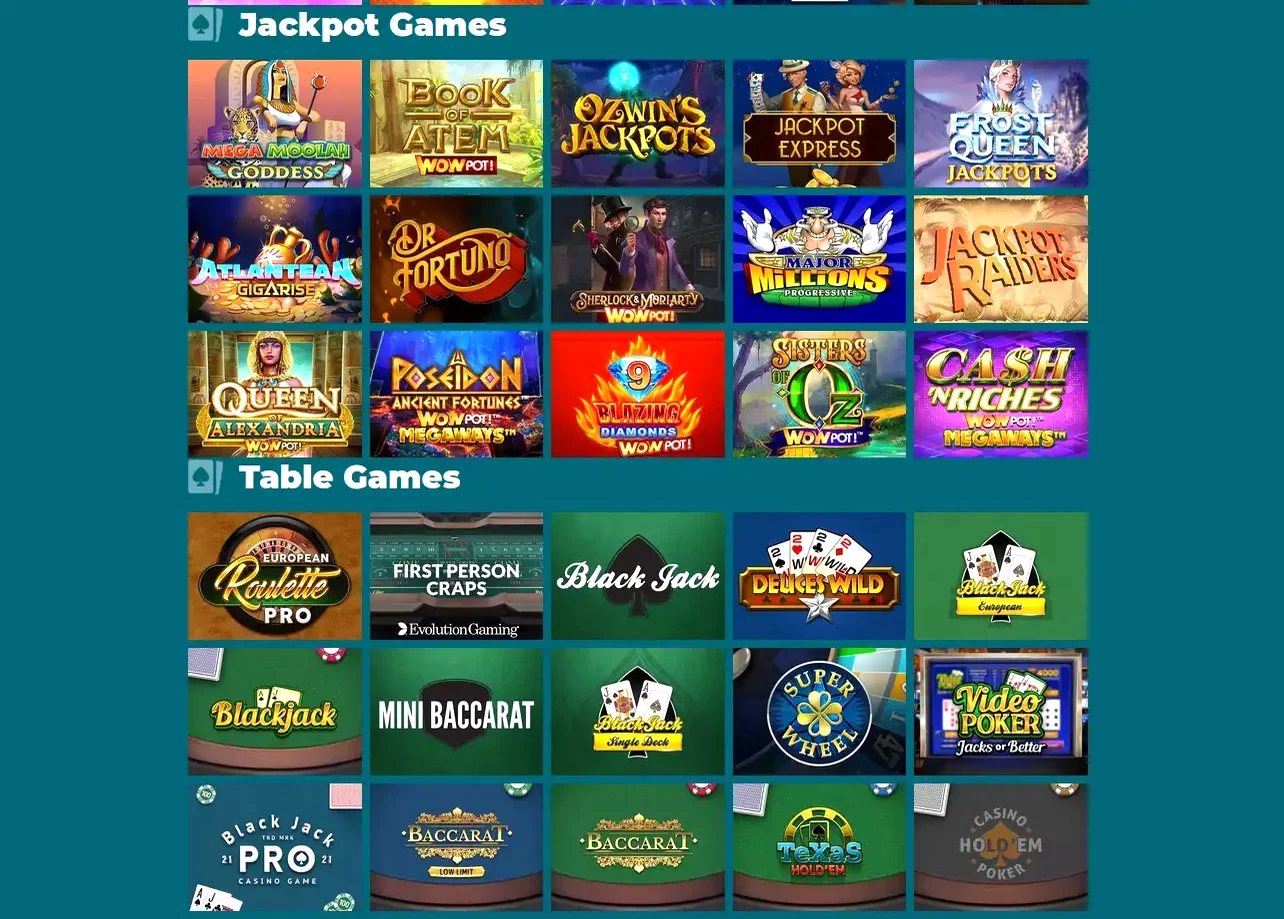 Игровой каталог Бетвиннер